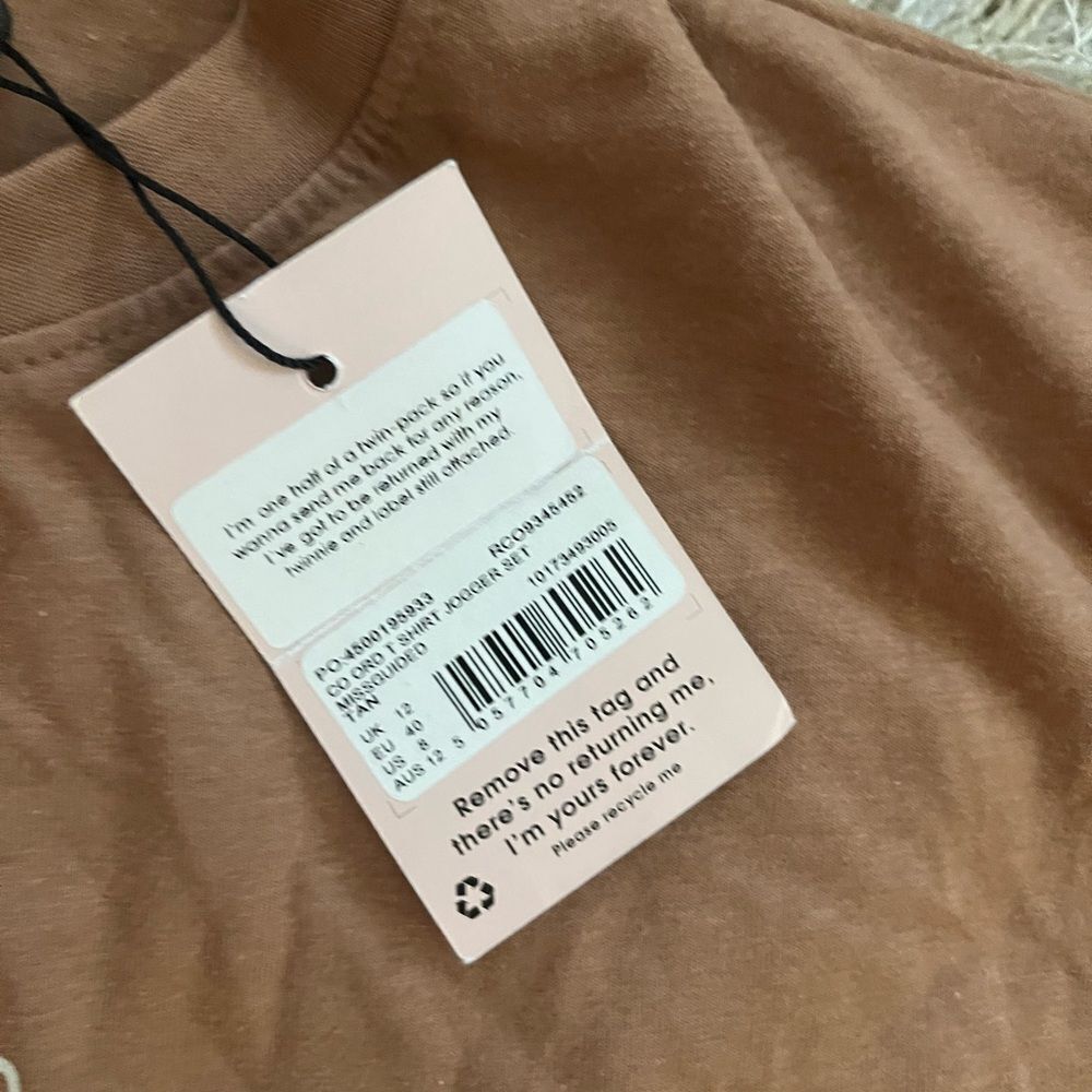 Missguided Brown women Shirt size 12 - Picture 3 of 5